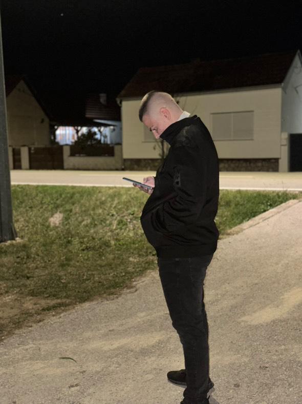 Silva u crnoj jakni
